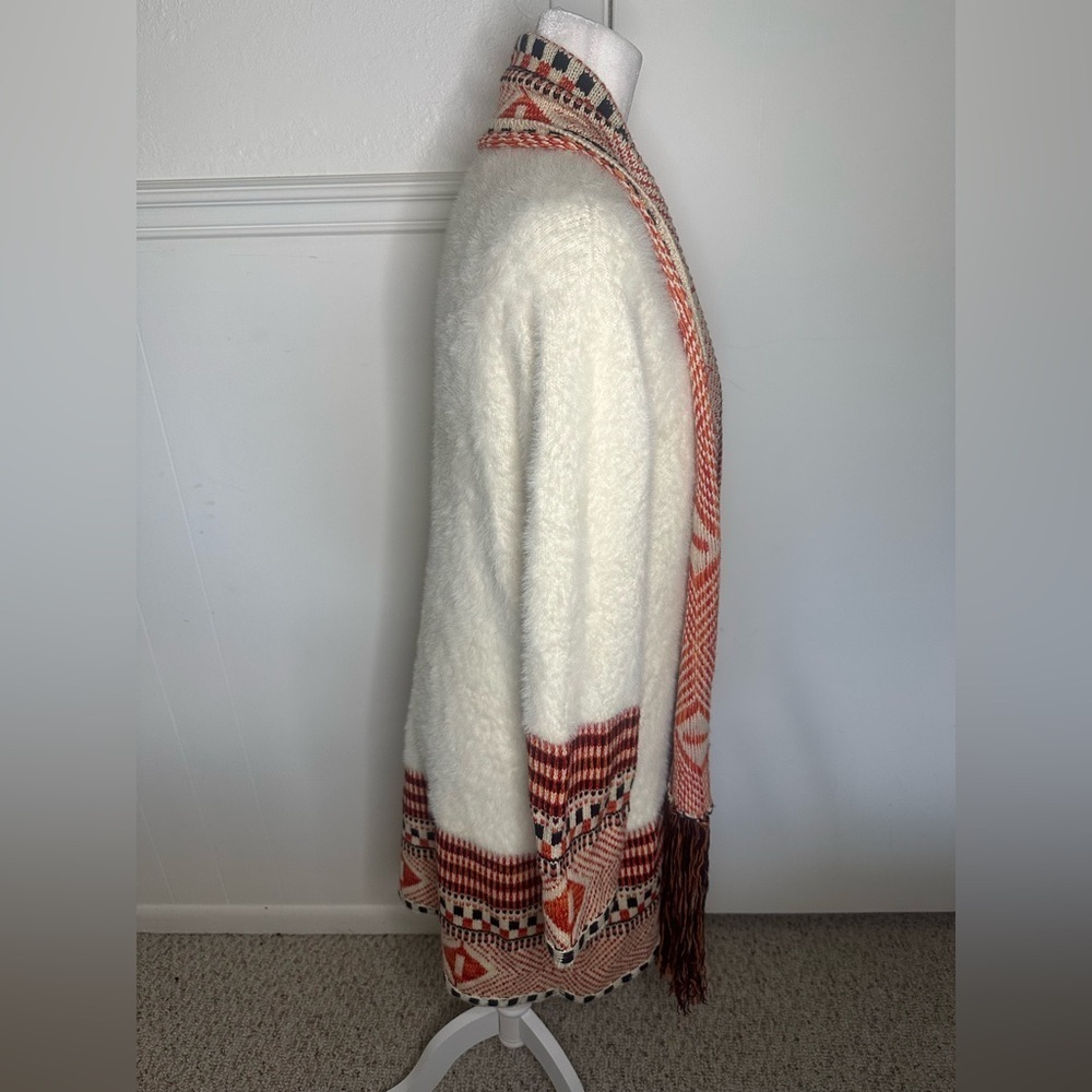 Maxsport Striped Knit Bohemian Cardigan size XL - Picture 3 of 9
